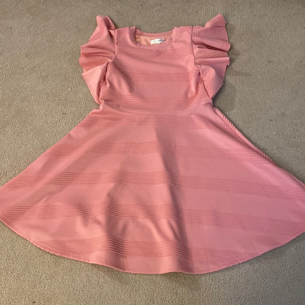 Peach party dress from Nordstrom